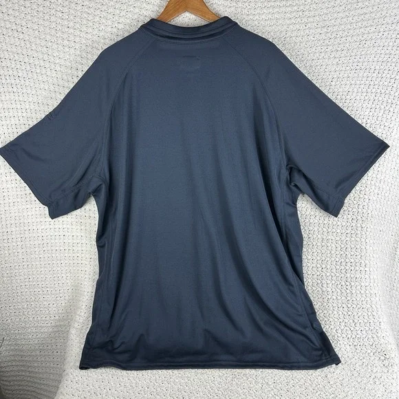 Red Kap Polo Shirt 2XL Blue Performance Workwear Short Sleeve NWT - Picture 3 of 5